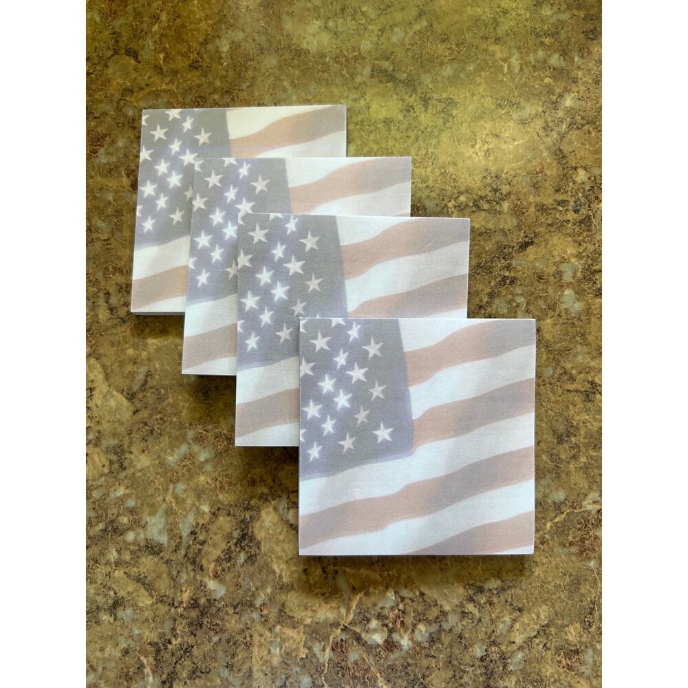 American Flag Post It Sticky Notes